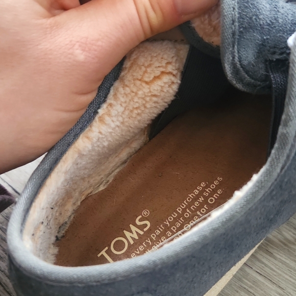 linned Toms sneakers - Picture 6 of 6